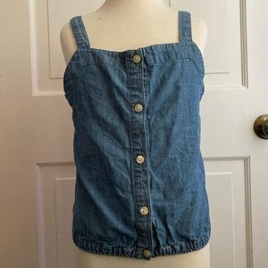 Denim Tank Top for Girls